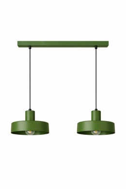 Lampa wisząca 2xE27 Velyo Khaki