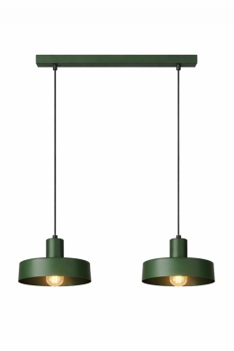 Lampa wisząca 2xE27 Velyo Khaki