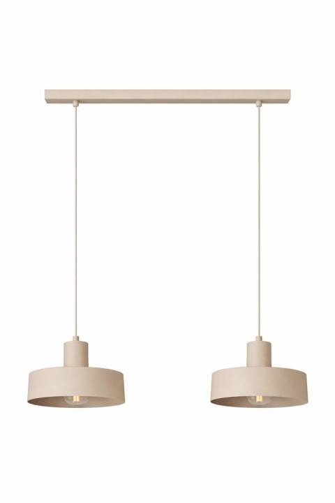 Lampa wisząca 2xE27 Velyo Latte