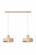 Lampa wisząca 2xE27 Velyo Latte
