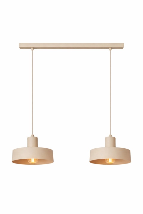 Lampa wisząca 2xE27 Velyo Latte