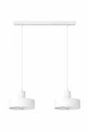 Lampa wisząca 2xE27 Velyo White