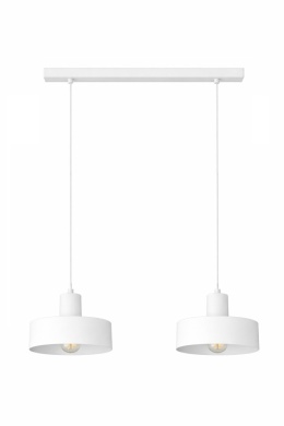 Lampa wisząca 2xE27 Velyo White
