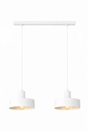 Lampa wisząca 2xE27 Velyo White