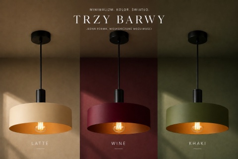 Lampa wisząca 2xE27 Wine/Black