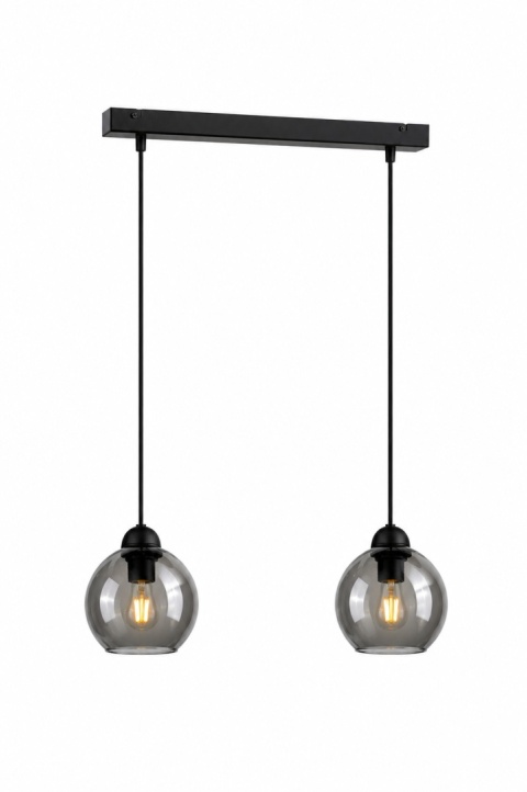 Lampa wisząca 2xE27 YUNO BLACK