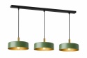 Lampa wisząca 3xE27 HAKI GOLD