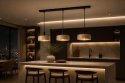 Lampa wisząca 3xE27 LATTE BLACK
