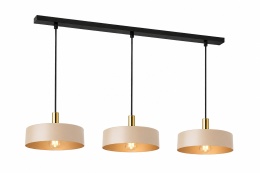 Lampa wisząca 3xE27 LATTE GOLD