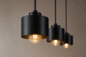 Lampa wisząca 3xE27 SIMPLY BLACK