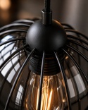 Pendant lamp 3xE27 SOLO BLACK