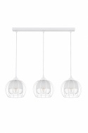 Pendant lamp 3xE27 SOLO WHITE