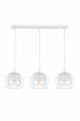 Lampa wisząca 3xE27 SOLO WHITE