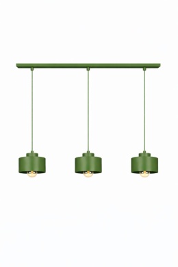 Lampa wisząca 3xE27 Simply Khaki