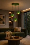 Lampa wisząca 3xE27 Simply Khaki