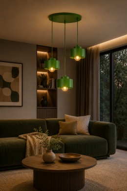 Lampa wisząca 3xE27 Simply Khaki