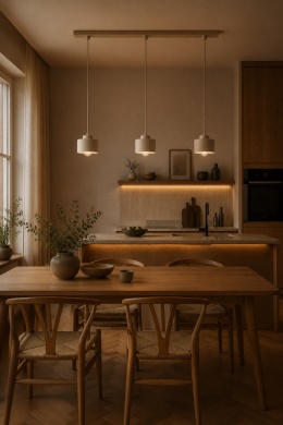 Lampa wisząca 3xE27 Simply Latte