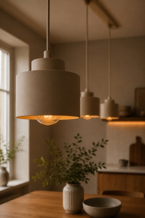 Lampa wisząca 3xE27 Simply Latte