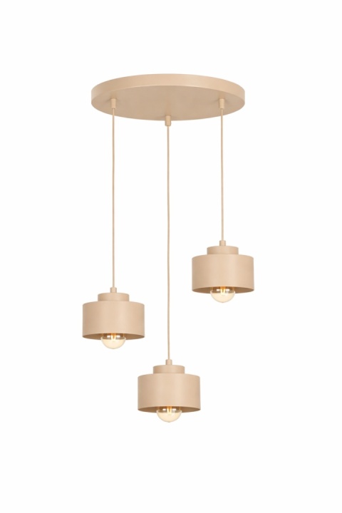 Lampa wisząca 3xE27 Simply Latte