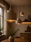 Lampa wisząca 3xE27 Simply Latte