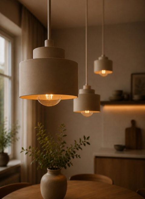 Lampa wisząca 3xE27 Simply Latte