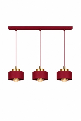 Lampa wisząca 3xE27 Simply Wine/Gold