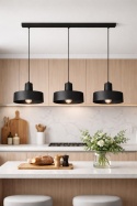 Lampa wisząca 3xE27 Velyo Black