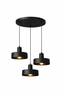 Lampa wisząca 3xE27 Velyo Black