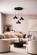 Lampa wisząca 3xE27 Velyo Black