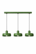 Lampa wisząca 3xE27 Velyo Khaki