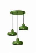 Lampa wisząca 3xE27 Velyo Khaki