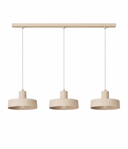 Lampa wisząca 3xE27 Velyo Latte