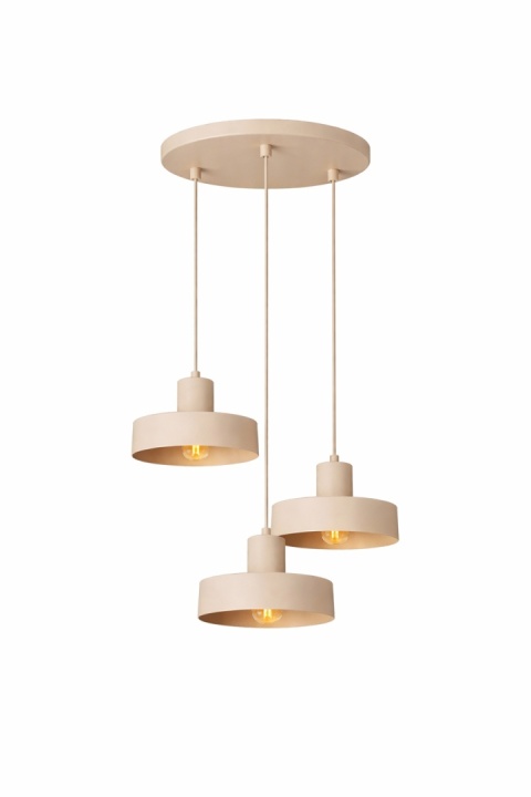 Lampa wisząca 3xE27 Velyo Latte