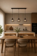 Lampa wisząca 3xE27 YUNO BLACK