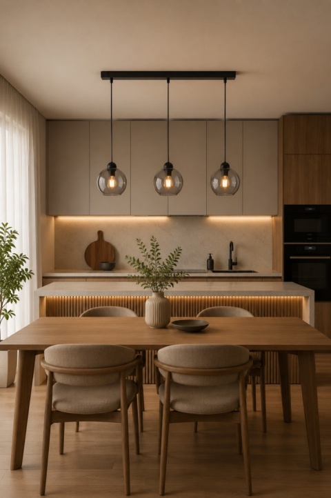 Lampa wisząca 3xE27 YUNO BLACK