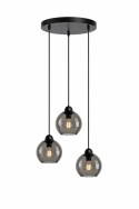 Lampa wisząca 3xE27 YUNO BLACK