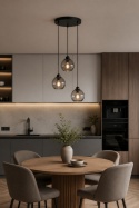 Lampa wisząca 3xE27 YUNO BLACK