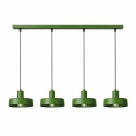 Lampa wisząca 4xE27 Velyo Khaki