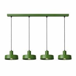 Lampa wisząca 4xE27 Velyo Khaki