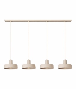 Lampa wisząca 4xE27 Velyo Latte