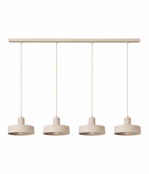 Lampa wisząca 4xE27 Velyo Latte