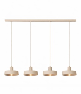 Lampa wisząca 4xE27 Velyo Latte