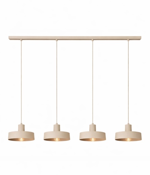 Lampa wisząca 4xE27 Velyo Latte