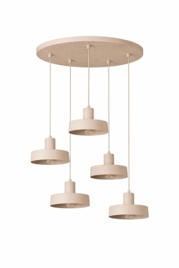 Lampa wisząca 5xE27 Velyo Latte