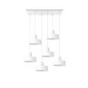 Lampa wisząca 6xE27 Velyo White