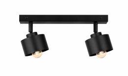 Spot 2xE27 SIMPLY BLACK