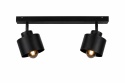 Spot 2xE27 SIMPLY BLACK