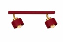 Spot 2xE27 Simply Wine/Gold