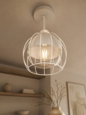 Lampa sufitowa 1xE27 SOLO WHITE