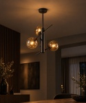 Lampa sufitowa 3xE14 NAXIS AMBER
